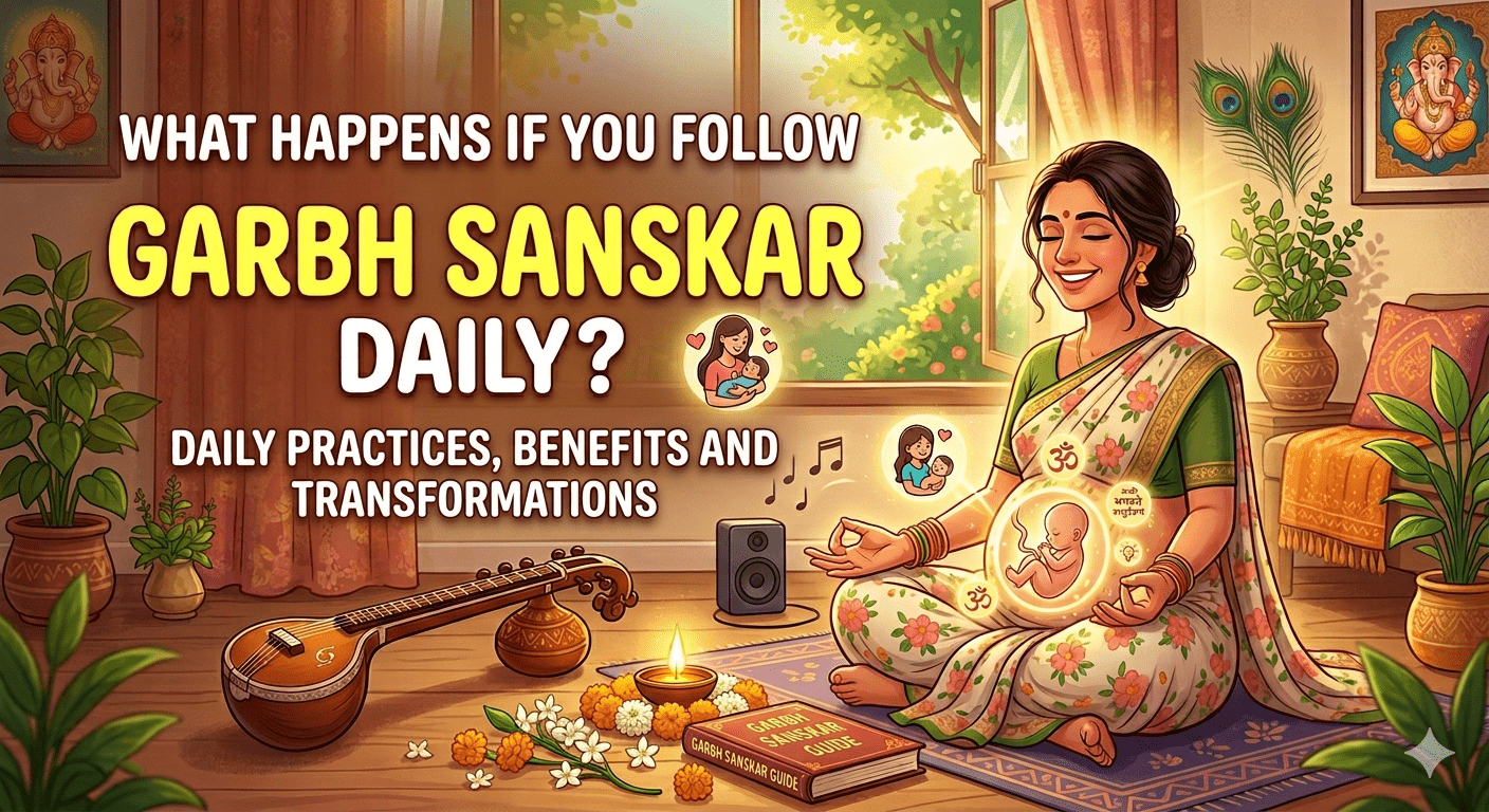 What Happens If You Follow Garbh Sanskar Daily?