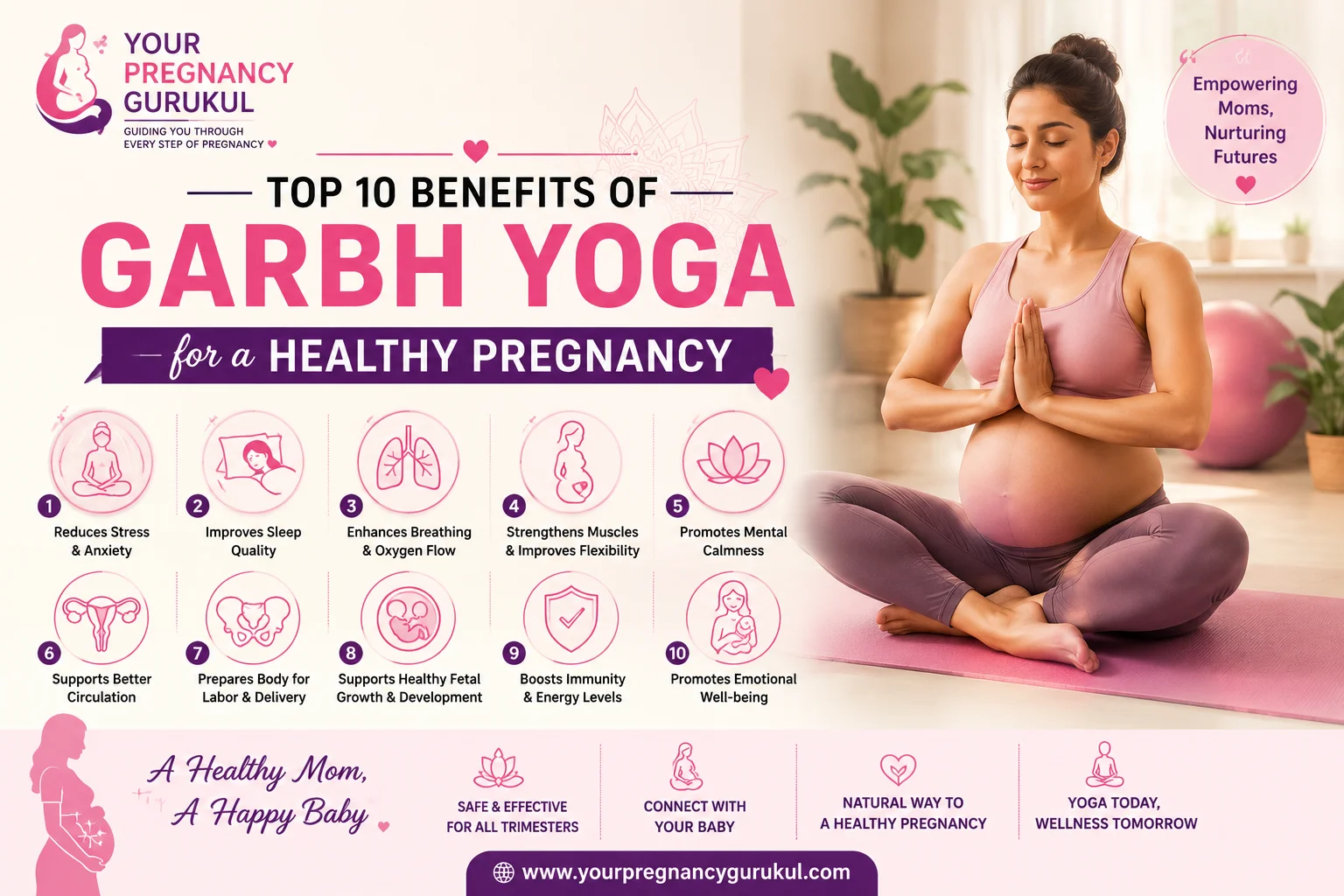 Benefits of Garbh Yoga
