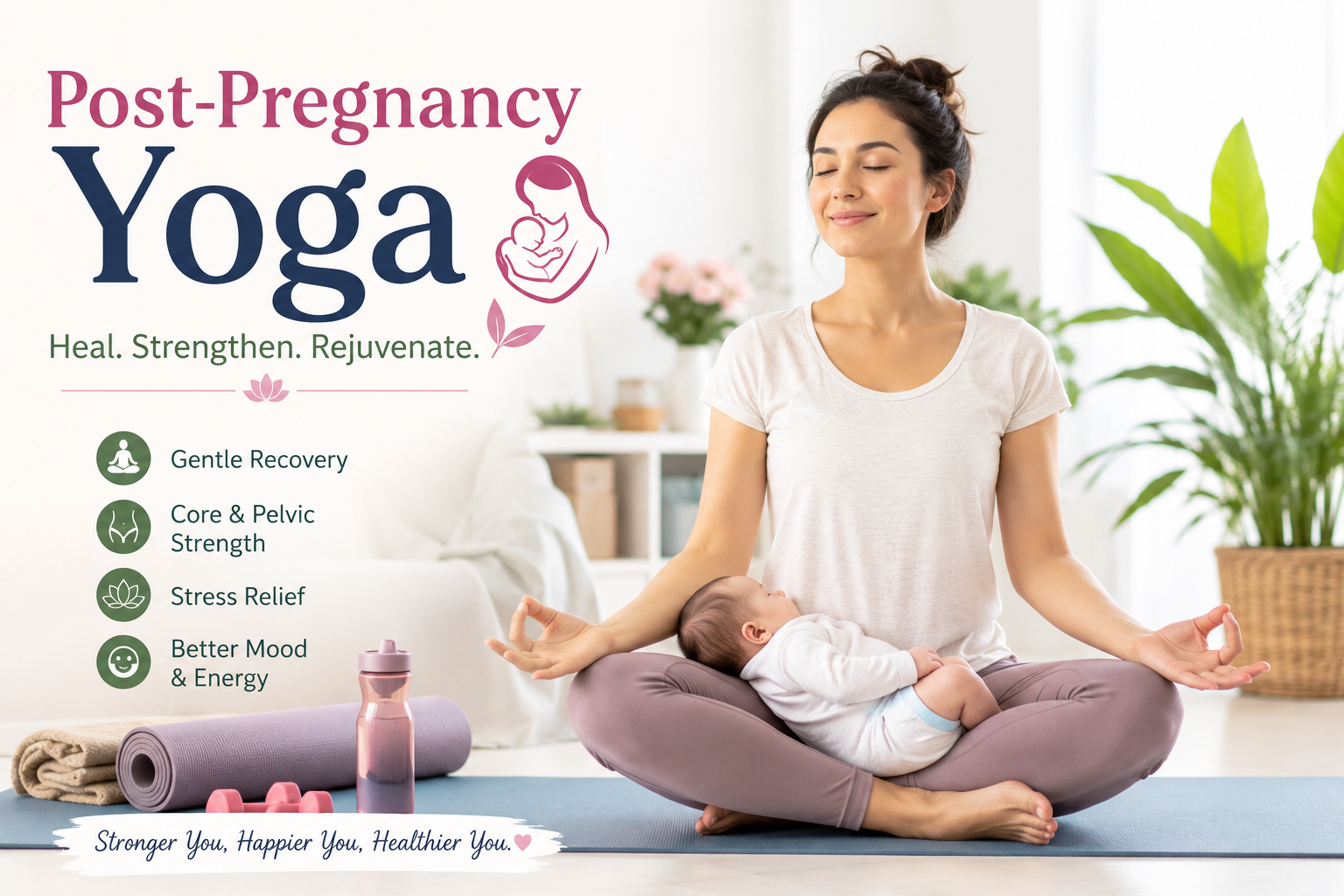 Post-pregnancy yoga