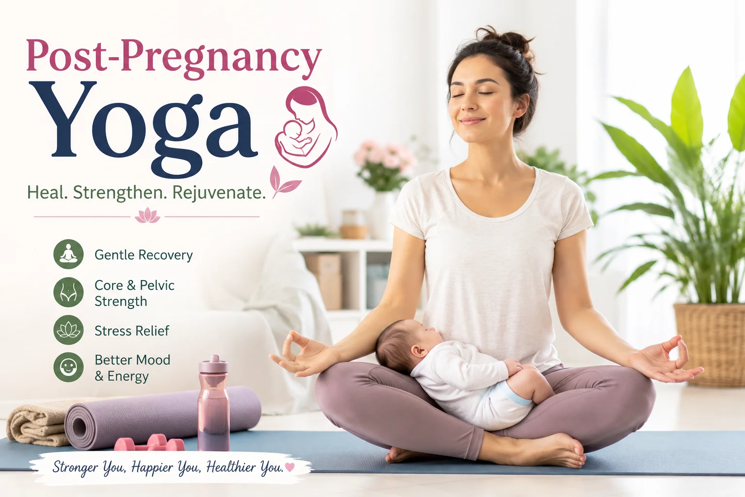 Post-pregnancy yoga