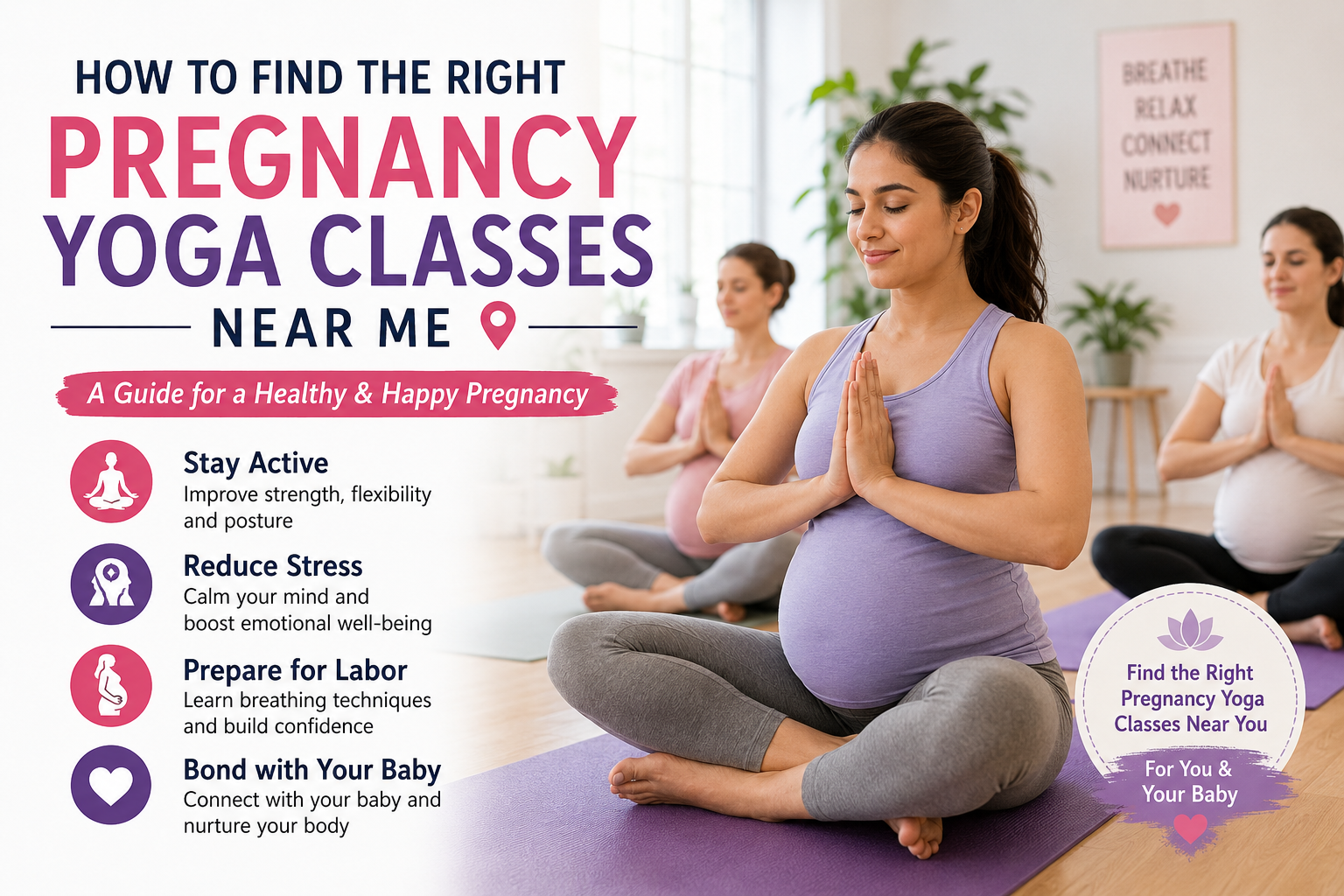Pregnancy Yoga Classes Near Me