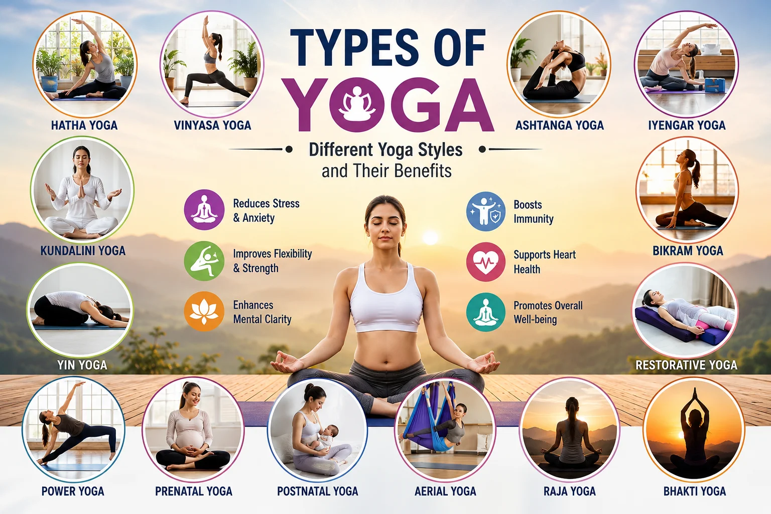 Types of Yoga: Different Yoga Styles and Their Benefits