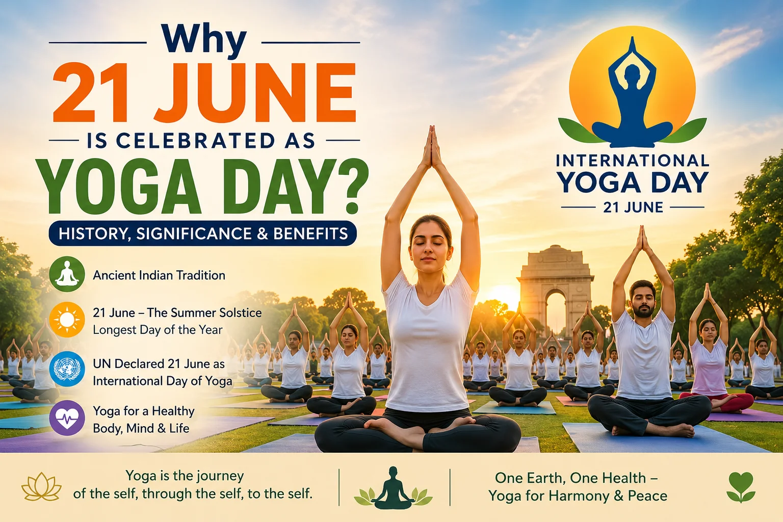 Why 21 June is Celebrated as Yoga Day