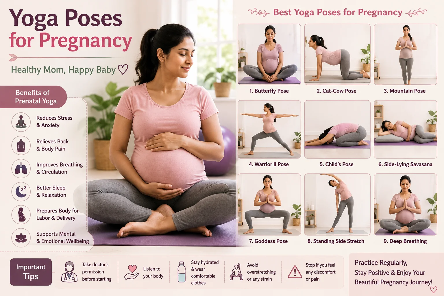 Yoga Poses for Pregnancy