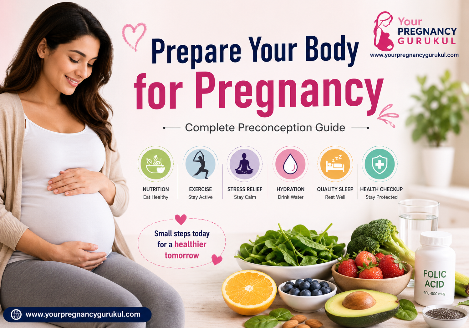 Prepare Your Body for Pregnancy: Complete Preconception